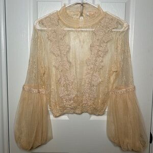 Vintage Lace Blouse